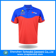 Factory Made Cheap Price Custom Men Two Tone Polo Shirt